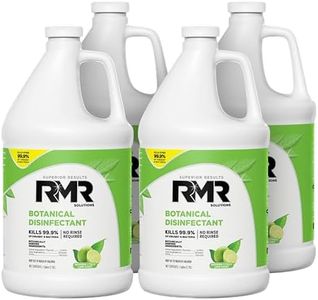 RMR Brands Botanical Disinfectant and Cleaner, Kills 99% of Household Bacteria and Viruses, EPA Registered, Gallon, 4 Pack