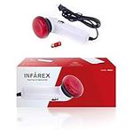 Portable Red Light Therapy Infrared Heating Wand by Infarex, Handheld Heating Lamp with Replacement Red Light Bulb, Provides Targeted Relief for Muscle Pain and Increased Blood Circulation