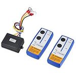 CHENGTIE 2pcs Wireless Winch Remote Control Kit 12V Recovery Switch Universal for Truck Jeep ATV SUV Switch