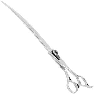Shinobi Grooming Shear By Kenchii Grooming Professional Dog Grooming Scissors (9.5" Curved)