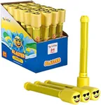 24 Pack Emoticon Blaster Water Guns- Bulk Pack Water Shooters for Summer Party Favor or Activity Fun Gun for Kids- Water Gun Bundle Pack