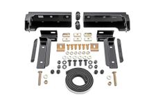 RealTruck BACKRACK Hardware Kit for use w/Wide-Top Tonneau, Black, No Drill | 50228 | Fits 2022-2024 Toyota Tundra