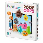 Hey Clay - Poop Oops Air-Dry Clay - Hey Clay - Poop Oops - New Set Arts & Crafts for Ages 3 to 10