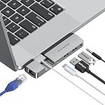USB C Hub, PULWTOP USB Hub for MacB