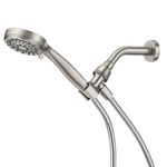 Moen 20091SRN 5-Setting Hand Held Brushed Nickel Spot Resist Shower Head, 2.5 GPM