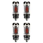 Electro-Harmonix 6L6GC Vacuum Tube, Matched Quad