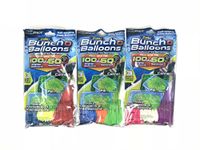 Zuru Bunch O Balloons Instant 100 Self-Sealing Water Balloons Complete Gift Set Bundle, 3 Piece (300 Balloons Total)