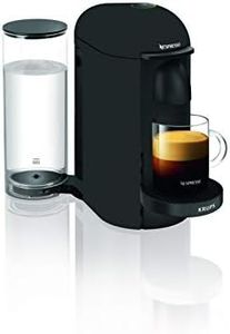 Machine à Café Nespresso Krups Vertuo Plus Noir Mat Cafetière Espresso YY3922FD