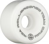 RollerBones Logo Wheels 98a (White, 62MM)