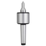 Live Tailstock Center, Heavy Duty MT3 Live Center Professional Carbon Steel High Accuracy 0.000197" Lathes CNC Tool 60°