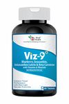 Hiral Health's Viz-9 Tablets: Advanced Eye Vitamin with Lutein, Zeaxanthin, Astaxanthin, and Vitamin A – eye supplements to improve vision, Protect from Blue Light and UV Rays (60 Tabs)