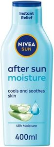 NIVEA SUN After Sun Moisturising Soothing Lotion (200ml), Cooling NIVEA After Sun, Naturally Soothing After Sun Cream with 24 Hour Effectiveness, Aftersun Aloe Vera