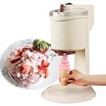 KYZTMHC Soft Ice Cream Maker Machine for Home Portable Ice-cream Maker Vegan Ice Cream Machine Yogurt Snow Cone Machine for Home DIY Kitchen