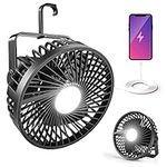 Odoland Camping Fan with LED Lanter