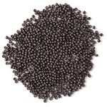 Vlasy Silicone Lined Nano Rings Beads for Nano Tip Hair Extensions Micro Nano Beads (200pcs, Brown)