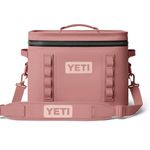 YETI Hopper Flip 18 Portable Cooler, Sandstone Pink