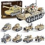 Military Tank Building Blocks Toys 