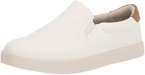 Dr. Scholl's Shoes Women's Madison Sneaker, White Soft Canvas, 10