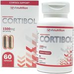 VH Nutrition CORTIBOL | Cortisol Manager* Supplement | Maximum Strength Adrenal Support* for Men and Women | Rhodiola, Cordyceps, and Eleuthero | 60 Capsules