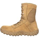 Rocky Men's RKC053 Military and Tactical Boot, Coyote Brown, 11.5 M US