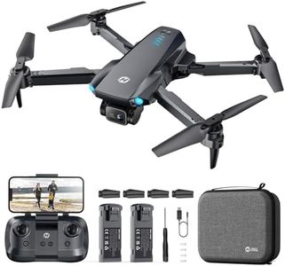 Holy Stone HS290 faltbare Drohne mit Kamera 1080P für Anfänger&Kinder, Quadcopter mit Optischem Fluss, App-Steuerung, Tap-Fly, 3 Geschwindigkeitsstufen, 2 Akkus, Spielzeug/Geschenk für Jungen&Mädchen