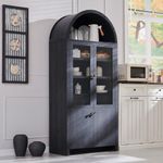 IFGET 71" Tall Arched Kitchen Pantr