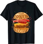 Amaz1ng Cheeseburger Burger Hamburger Restaurant Owner Gifts T-Shirt (Black,L)