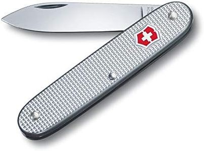 Victorinox Electrician Swiss Army Knife, 8 Function Swiss Made Pocket Knife with Electricians Blade and Wire Scraper - Silver