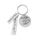 Recovery Keychain For Women, Sobriety Keychain For Men, Personalised Keychain, Addiction Recovery Gifts, Sobriety Gifts