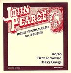 John Pearse Strings 2020H For Irish Tenor Banjo - 80/20 Bronze wound - Heavy Gauge