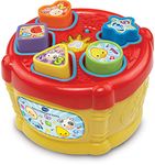 VTech Sort and Discover Drum, Musical Toy with Learning Games, Interactive Toy Suitable for Boys and Girls Aged 12 Months & Over