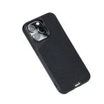 Mous - Case for iPhone 13 Pro Max - Black Leather - Limitless 4.0 - Protective iPhone 13 Pro Max Case MagSafe Compatible - Shockproof Phone Cover