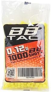 BBTac 1000 Bag .12g 6mm BBs for Airsoft Guns