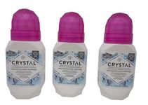 Generic Crystal Deodorant Roll-On Unscented - 3 Pack (60ml Each)