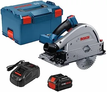 BOSCH GKT18V-20GCL14 PROFACTOR™ 18V Connected-Ready 5-1/2 In. Track Saw Kit with (1) CORE18V® 8 Ah High Power Battery