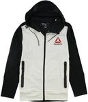 adidas Reebok Official UFC Fight Kit (White/Black) Walkout Hoodie Men's