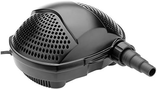 Pontec 51178 PondoMax Eco 11000 Filter and Stream Pump/Energy-Efficient Pump for Streams/for Filter Feed, Black