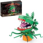 NUTAIN Little Shop of Horrors Audrey II Horror Piranha Flower Building Blocks Kit for Adult Kids Gift (303PCS)