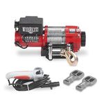 Stealth Winches Electric Winch 3500lb/1588kg 12v Wireless Recovery Budget - Powerful Wound Motor - Full Steel Gearing - Heavy Duty Solenoid, Mounting Plate, Wireless Remotes - Steel Rope