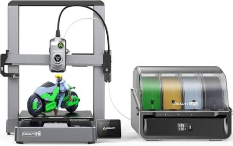 3IDEA CR Hi Combo 3D Printer, Multi Color 3D Printer with CFS, 500mm/s High Speed Auto-Leveling Automatic Filament Reading Clog-Free Extruder 95% Pre-Assemble All-Metal Body 10.24×10.24×11.81inch