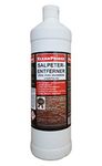 Saltpetre remover, 1 litre, saltpetre cleaner for efflorescence on walls, plaster, natural stone, bricks.