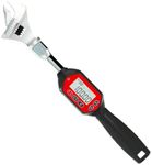 VPOER Adjustable Digital Torque Wrench Spanner Head, 2.2-73.7 ft-lbs (3-100 Nm) (26.5-885 inch Pound) Electronic Jaw Open end Torque Wrench with Buzzer & LED, Calibrated