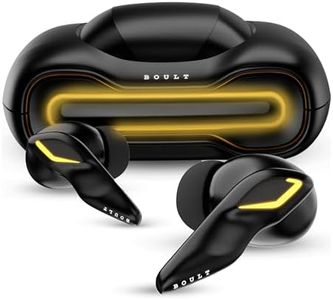 Boult Newly Launched Astra Truly Wireless in Ear Earbuds with 48H Playtime, Built-in App Support, 45ms Low Latency Gaming, Breathing LEDs, 13mm Bass Drivers Ear Buds, Made in India (Black Gloss)