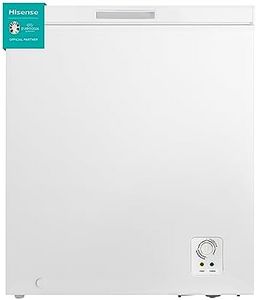 Hisense FT184D4AWF - Arcón Congelador Horizontal, Cesta con Asa, Función Dual convertible en Modo Frigorífico, con 142 L de Capacidad Neta, Silencioso 38 dBA, Color Blanco