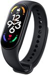 Xiaomi Mi Smart Band 7 Fitness, Activity Tracker 1.62 AMOLED Display, 110+ Workout Modes, 5ATM, SpO2 Tracking, Sleep, Heart and Pulse Monitoring, Up to 14 Days Battery Life, Mi Fit App