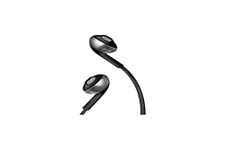 JBL Tune 205BT Wireless In-Ear Earbud Headphones with Bluetooth and Microphone ? Flat Tangle Cable ? Black