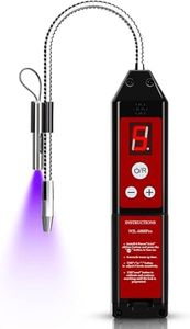 Refrigerant Leak Detector for HVAC & Automotive AC, WJL-6000pro Freon Leak Detector with UV & LED Light AC Sniffer for R22 R410A R134A R1234YF CFCs HCFCs HFCs Automotive Gas Finder