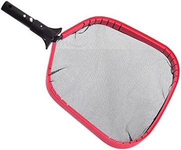 U.S. Pool Supply Professional Heavy Duty Large Swimming Leaf Skimmer Net - Strong Reinforced Aluminum Frame for Faster Cleaning & Easier Debris Pickup Removal Clean Pools, Spas, Ponds, USP LS-724