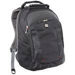 Gino Ferrari, Juno 16" Laptop Backpack, Black/Grey