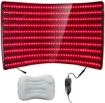 Bestqool Red Light Therapy Mat, Near Infrared Light Therapy 38.2" x 24" Large Pads Whole Full Body Infrared Therapy for Muscle, Recovery, Energy, Pain Relief, Skin Health